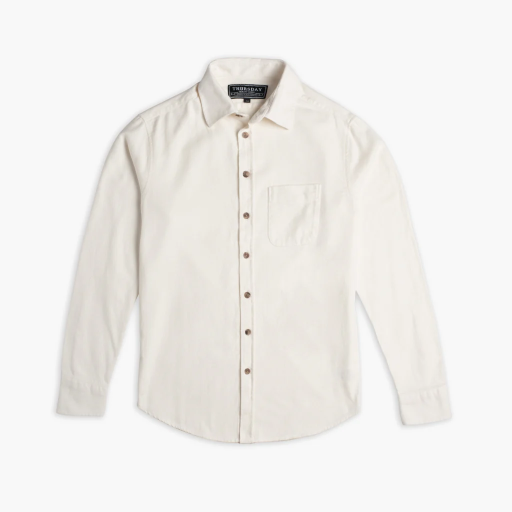 Solid Shirt | Off-White