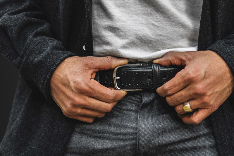 Brogue Leather Belt