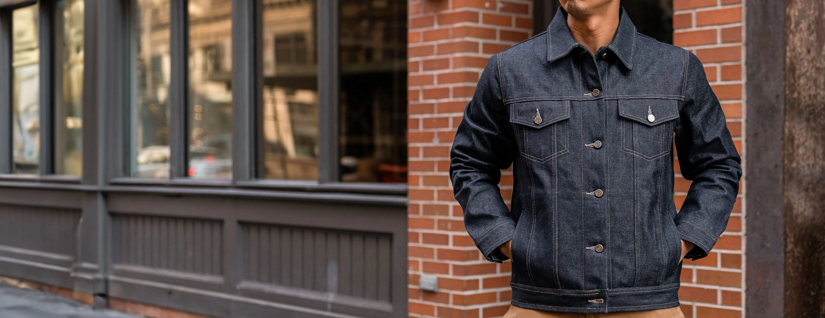 Selvedge Denim Trucker Jacket