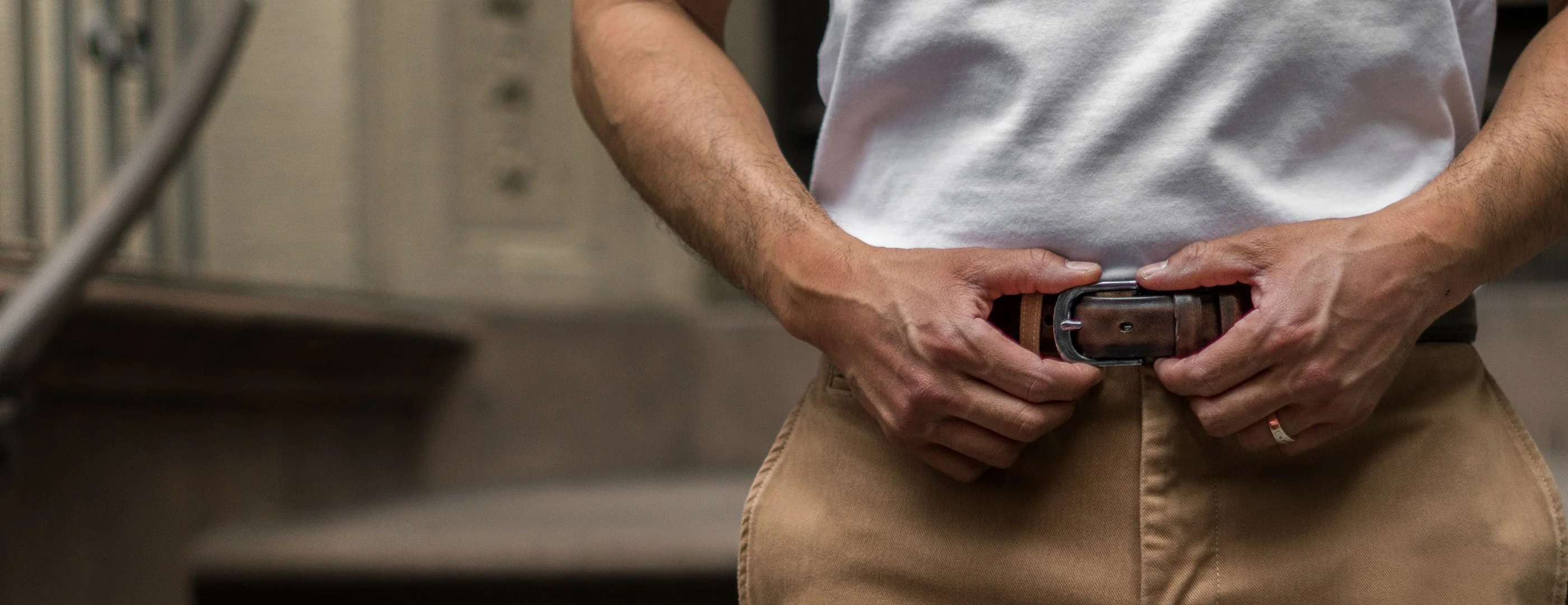 Refined Leather Belt